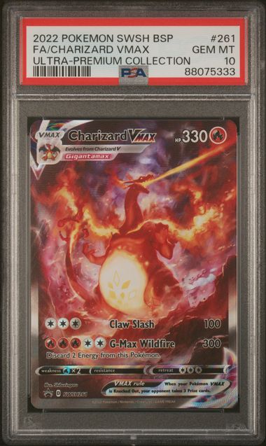 Charizard VMAX #SWSH261 (PSA 10, SWSH BSP)