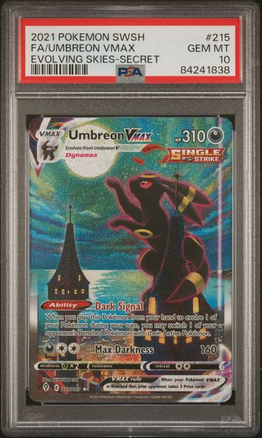 Umbreon VMAX #215/203 (PSA 10, Evolving Skies)