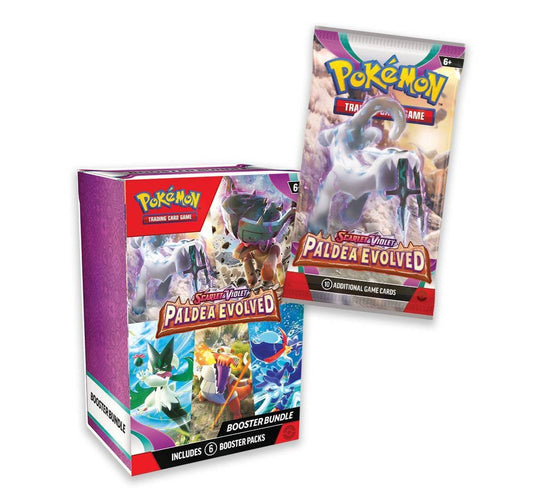 Paldea Evolved Booster Bundle (New, Sealed - 6 Booster Packs)