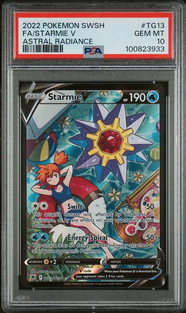 Starmie V #TG13/TG30 (PSA 10, Astral Radiance)